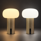 Lampe sans fil Lea laiton brossé